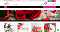 Desktop Screenshot of choiceflowersuae.com